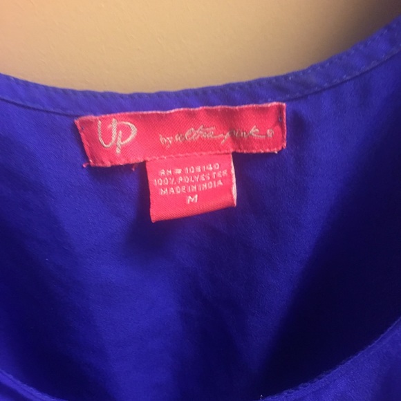 Royal blue summer dress size medium - Picture 2 of 4